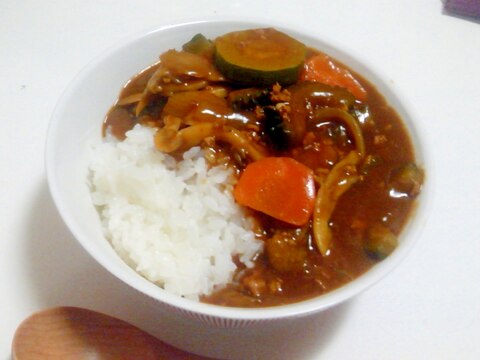 暑い日はこれ、夏野菜カレー